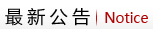 网站公告